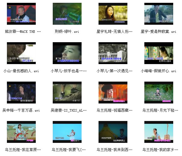 车载MV视频 中文曲[VIP专区]-高清MV视频_中文曲_第009期[完美汽车影音][35首](1)