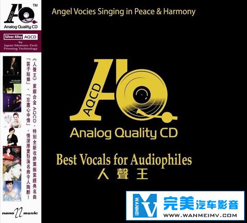 无损音乐 中文曲[VIP专区]-人声王 《Best Vocals for Audiophiles》 DTS WAV分轨(1)