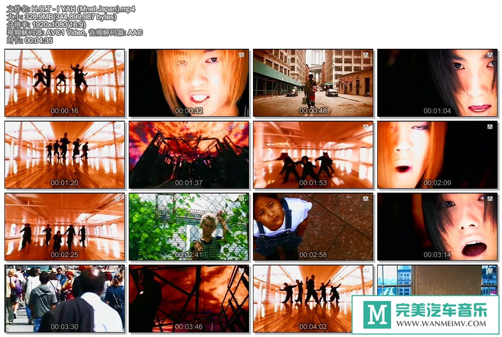 韩国高清MV下载-曾经的天团 H.O.T 二首 百度720M(1)