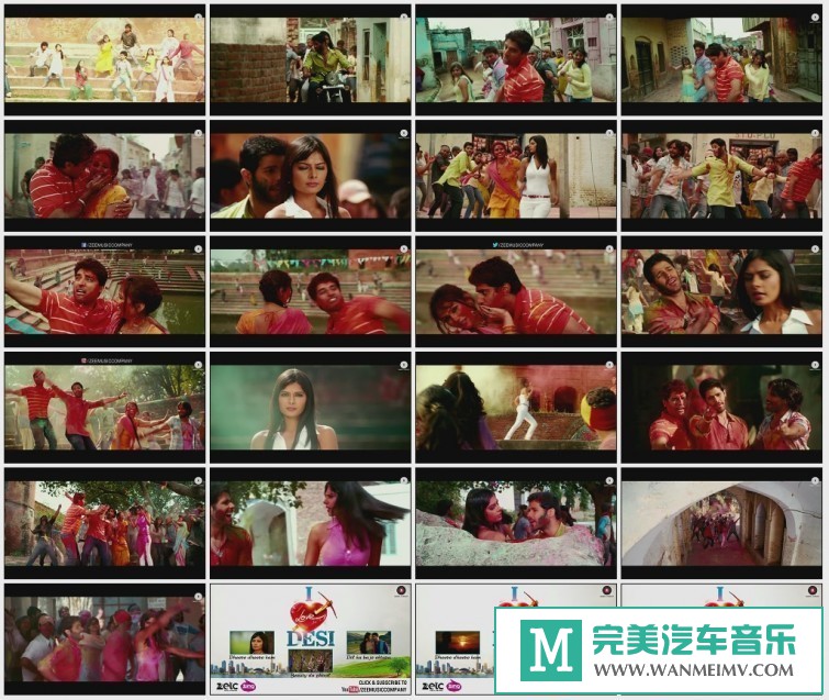 欧美高清MV下载-印度Mika Singh & Sunidhi Chauhan - Holi I Love Desi[百度/MP4/90MB](1)
