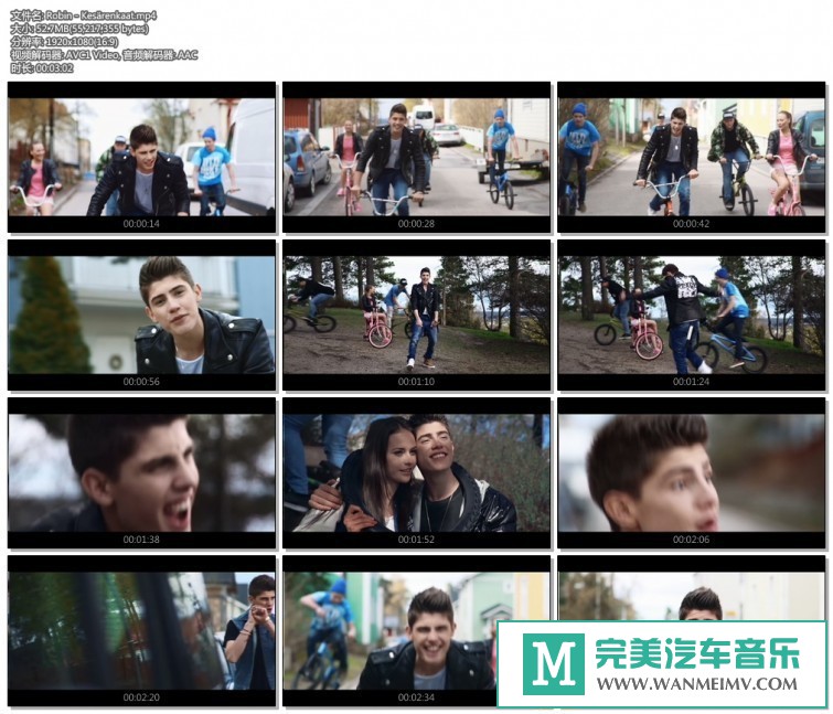 欧美高清MV下载-Robin - Kesärenkaat [百度网盘/MP4/52M](1)