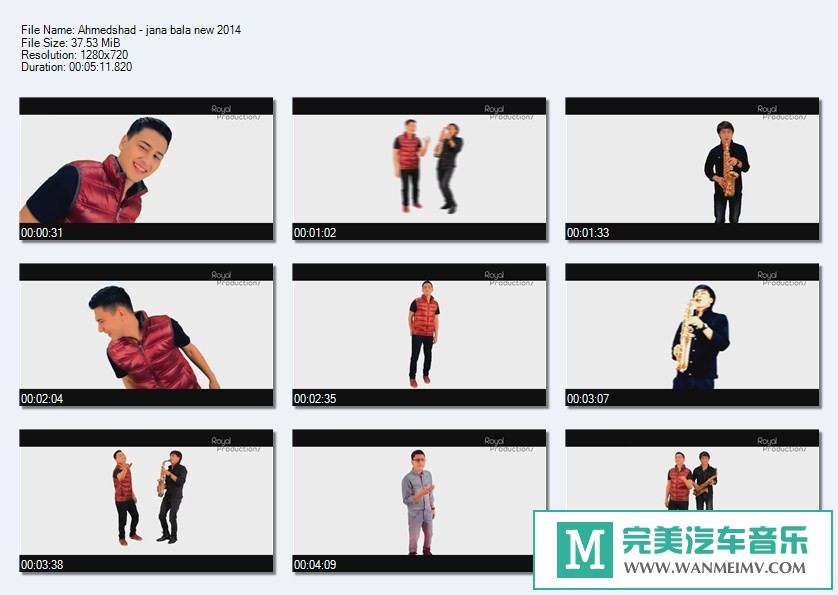 欧美高清MV下载-Ahmedshad - jana bala new不错的旋律 [百度网盘/MP4/37.5M](1)