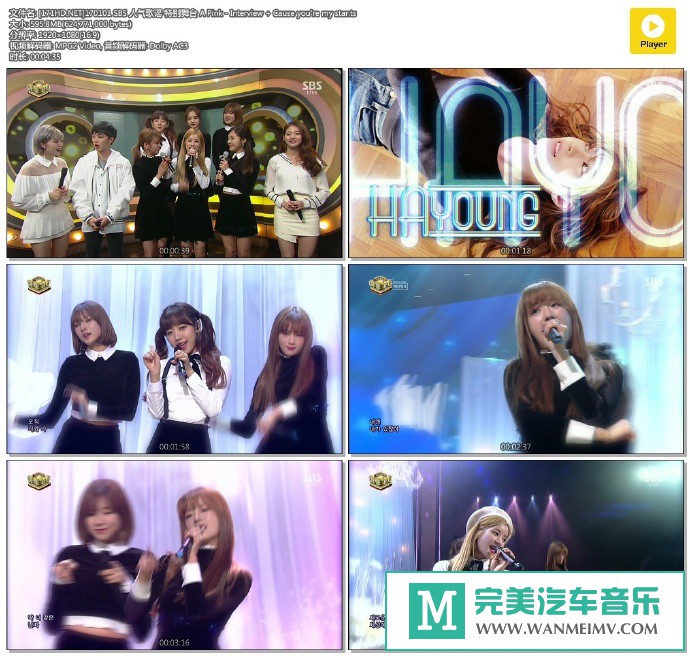 韩国高清现场下载-[百度]170101 Apink - Cause you re my star 19.4M[1G/TS/TP](1)