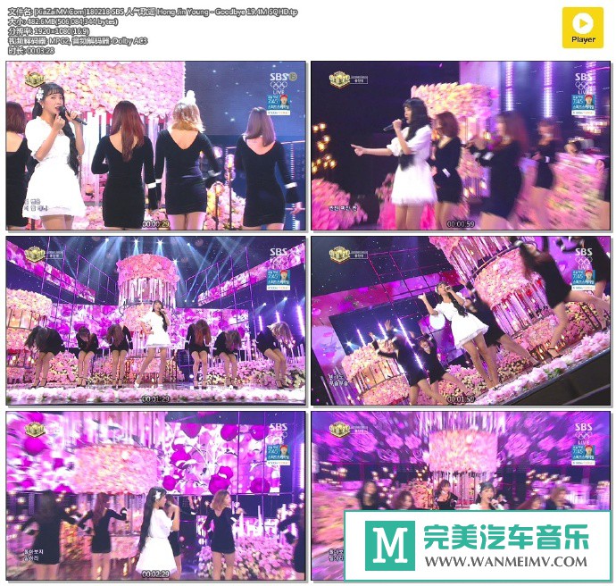 韩国高清现场下载-[百度]180218 洪真英 - Goodbye 19.4M[482M/TP](1)