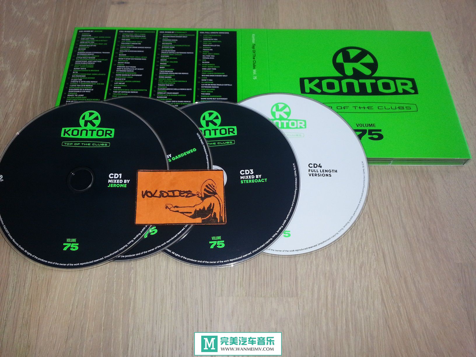 无损音乐 英文曲-VA《Kontor Top Of The Clubs Vol 75》4CD[2017/flac/分轨/百度](1)